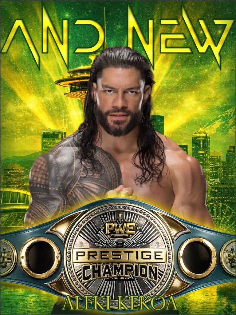 PWEmpireFed's tweet photo. And we want to wish congratulations to @AlekiKekoa becoming a two-time Prestige Champion after a hard fought match. After a hard road to get here, he was able to overcome and rise to the top of the mountain once again. https://t.co/W1NiIip3CZ
