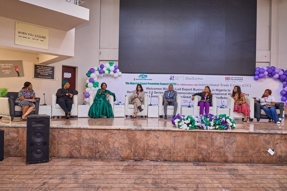 Nigerian Export Promotion Council tweet media