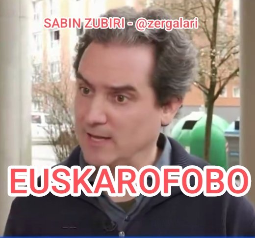 Sabin zubiri a.k.a. <a href="/zergalari/">Rex Banner</a>
#euskarofobo