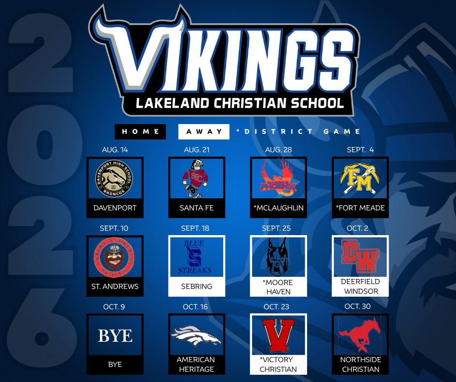 Lakeland Christian Football tweet media