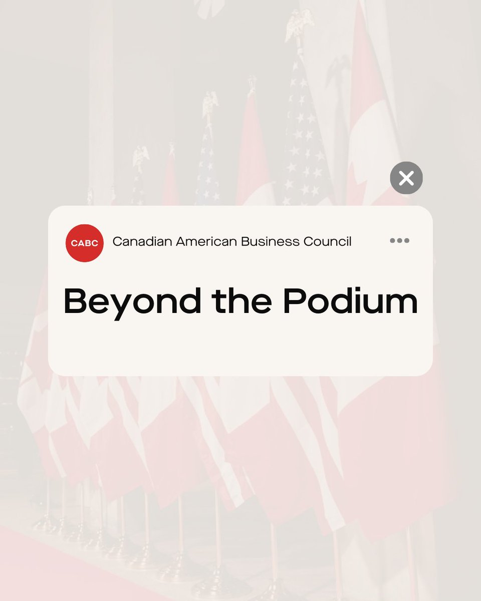 Canadian American Business Council (CABC) tweet media