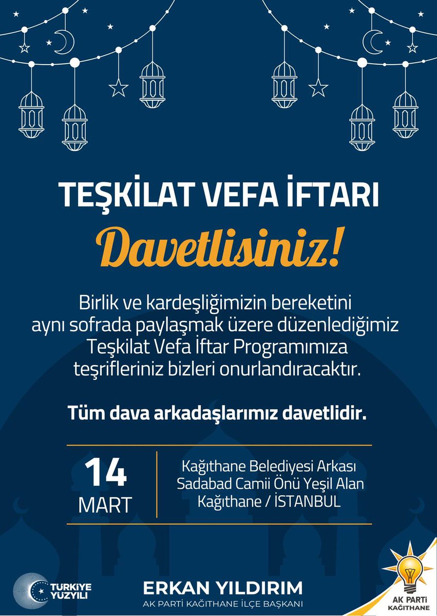 AK Parti Kağıthane tweet media