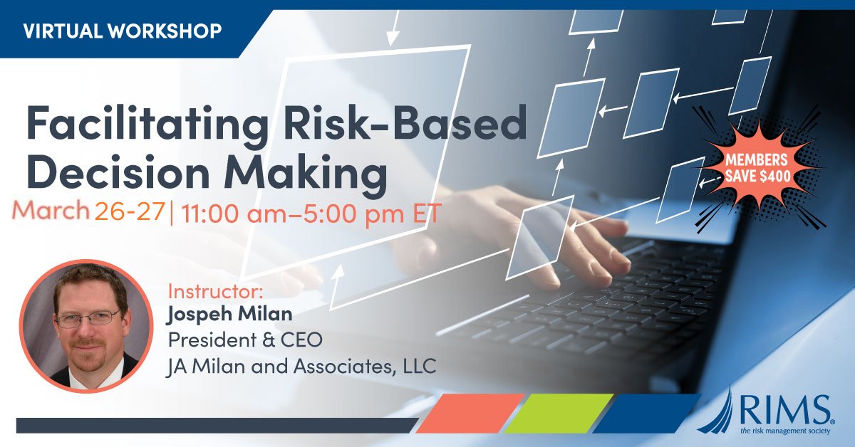 RIMS, the risk management society tweet media