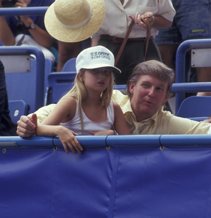 KUWTTRUMPS's tweet photo. Donald and Ivanka Trump at the U.S. Open - 1991  🎾 https://t.co/WDAJWXYxCh