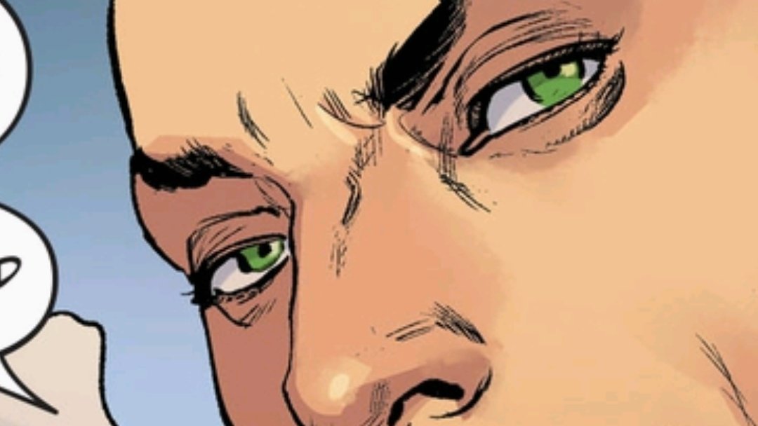 Beautiful green eyes....