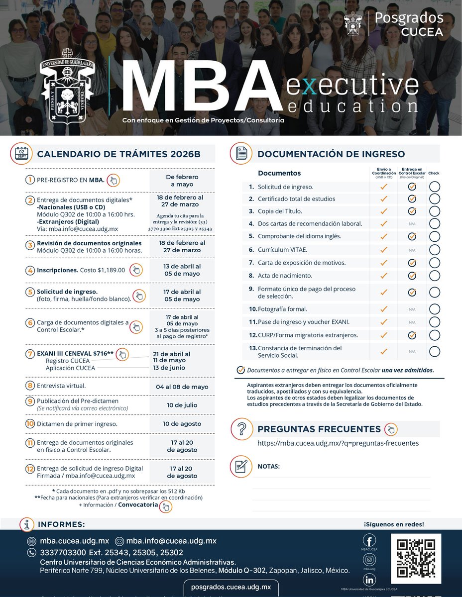 Coordinación de Egresados y Ex Alumnos de la UdeG tweet media