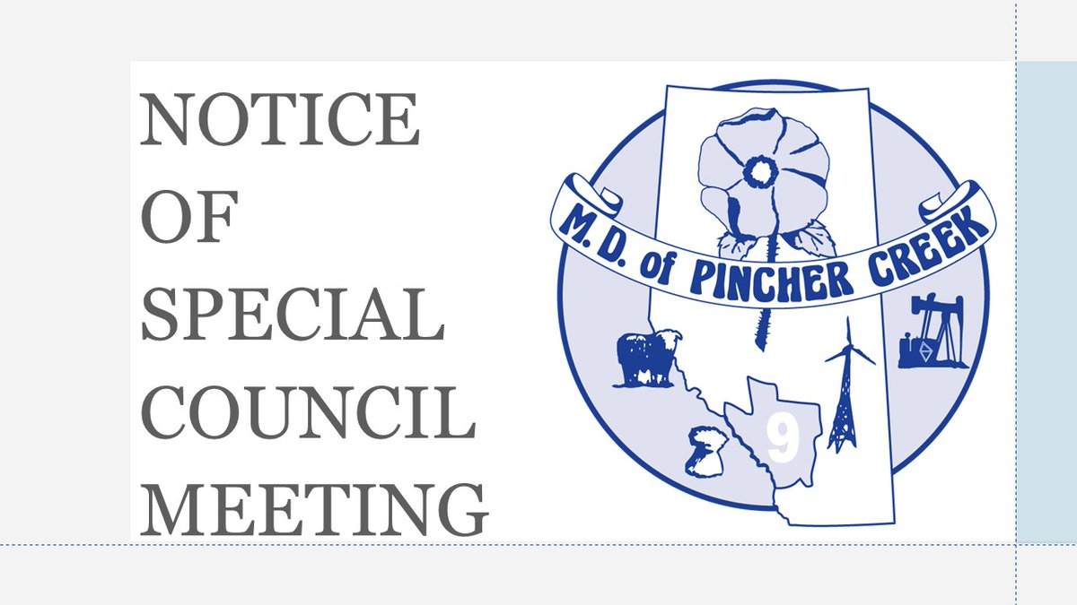 MD Of Pincher Creek tweet media