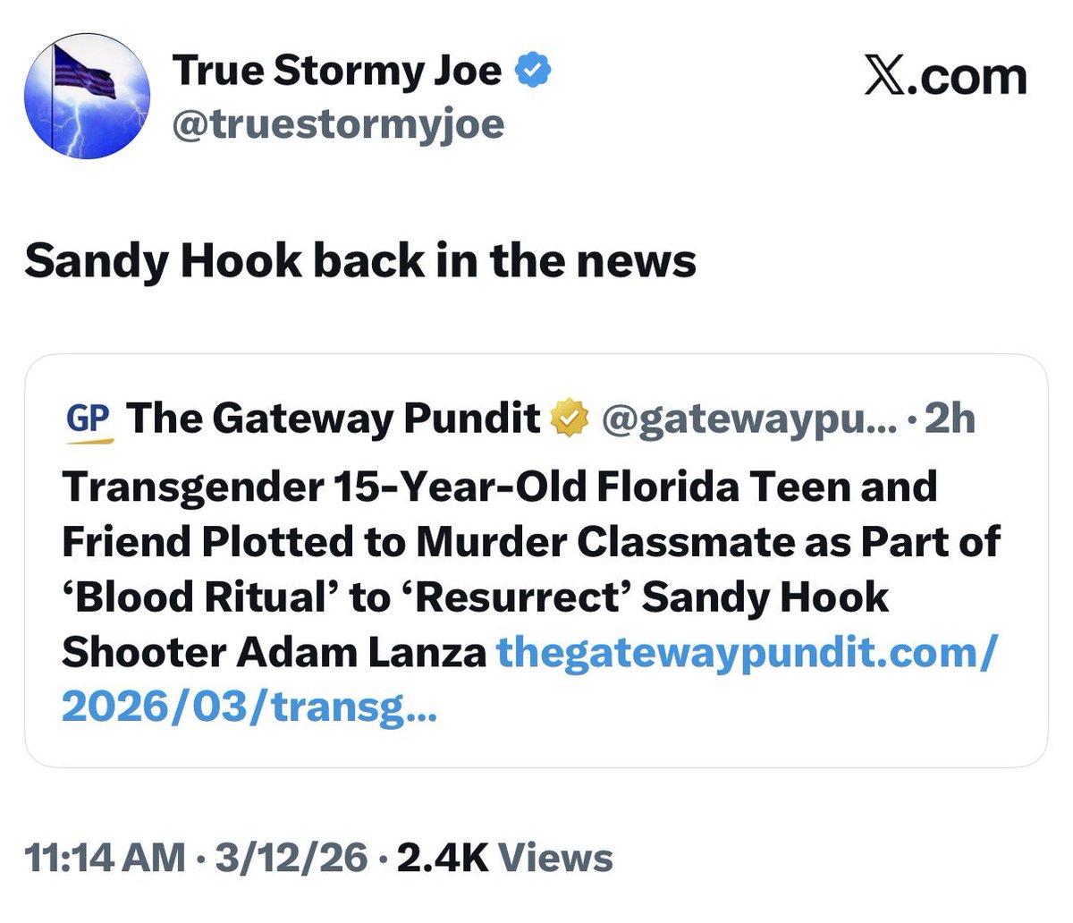 True Stormy Joe (@truestormyjoe) on Twitter photo 