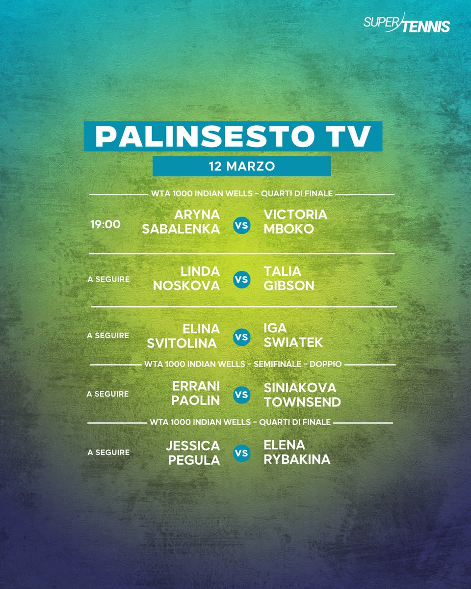 SuperTennis TV tweet media