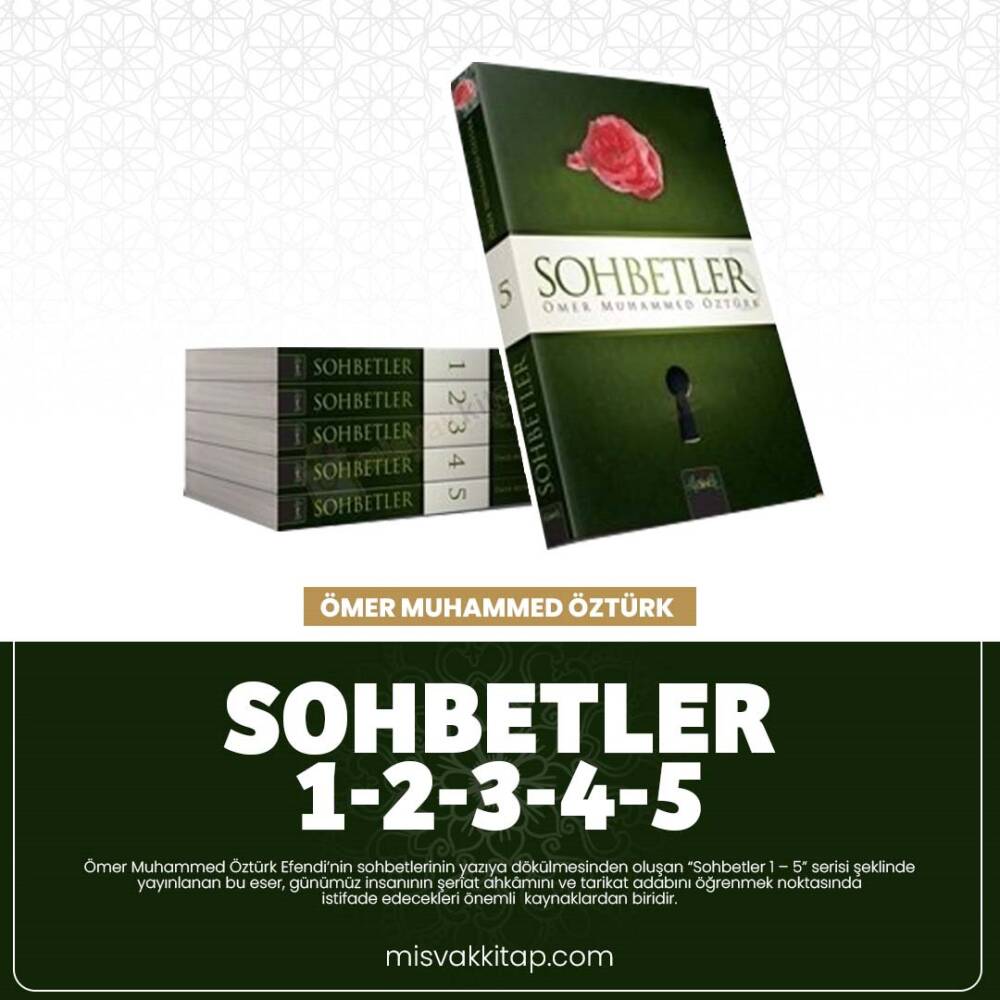 🎁 Ramazan Çekilişi-4

📚 Sohbetler (5 Cilt Takım)
Muhterem Ömer Öztürk

RT yapan 3 takipçimize hediye! 🎁
🗓 Çekiliş: 15 Mart’ta açıklanacaktır.

📖 Eserler hakkında:
“Bizim yolumuz sohbet yoludur” buyuran Şah-ı Nakşibend (k.s.)’un ve diğer büyüklerin sohbetleri, tarih boyunca