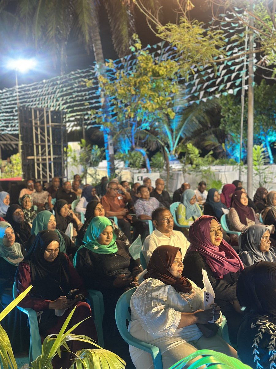 MAISAAN0's tweet photo. ހުޅުމާލެ ދެކުނު ދާއިރާގެ ކެމްޕެއިން ޖަގަހަ ހުޅުވުމުގެ ރަސްމިއްޔާތުގެ ތެރެއިން.. 
#TeamUbey
#Vote5forShajanHulhumaleDhekunuWDC
#Vote6forUbeyHulhumaleDekunu
#UbeyForHulhumaleDhekunu
@AhmedUbaid7 
@GeneralJaleel 
@ShajanAishath 
@AlaikaAyesh 
@sajidhaamohamed https://t.co/a6KOXNWdbP
