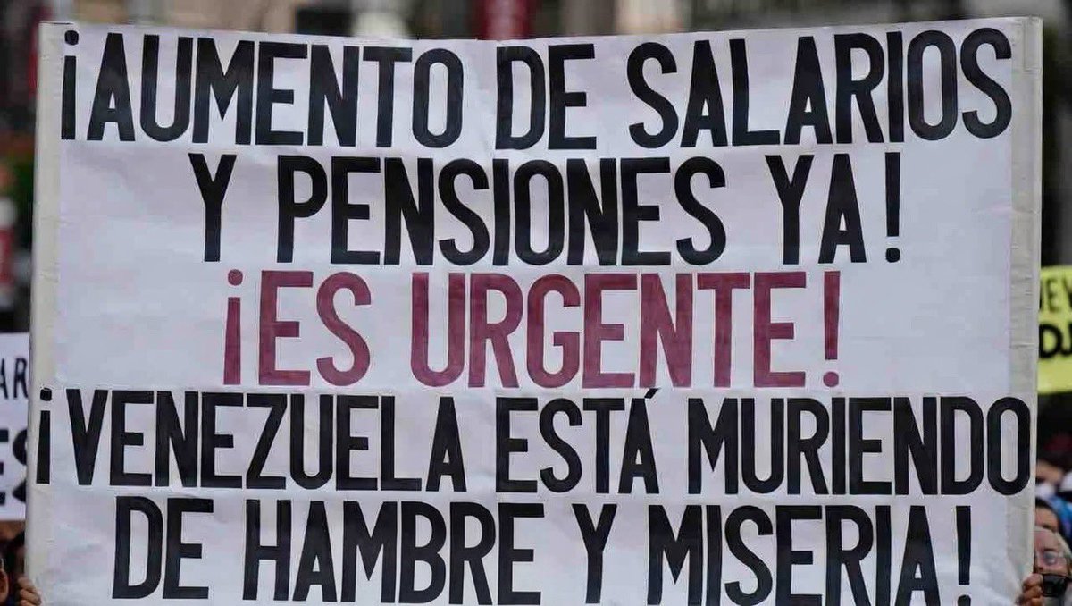 ZFrandjian39338's tweet photo. ¡GRAVE CRISIS HUMANITARIA EN VENEZUELA!  No hay energía eléctrica, no hay agua potable, los salarios, pensiones y jubilaciones son de menos de $1 al mes, la canasta básica alimenticia es de $680, no hay gas doméstico, nadie puede comprar medicamentos ni mucho menos acudir a un hospital, la PNB y la GNB son grupos armados de delincuencia criminal que nos están extorsionando, robando y matando…