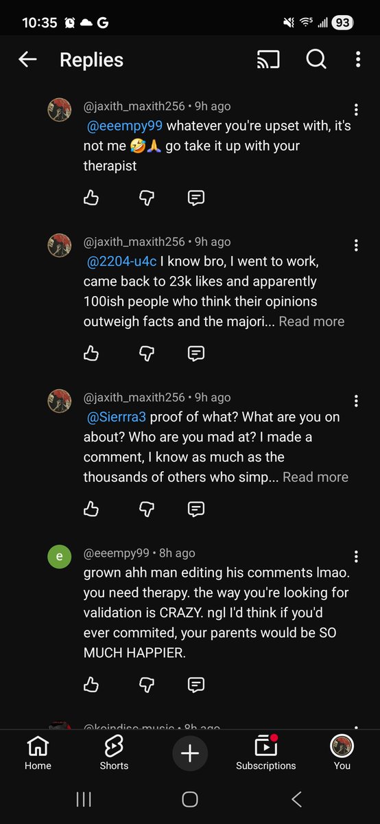Chase_S72's tweet photo. @eeempy1337 Likes to go around in youtube comments repeatedly telling people they should kill themselves or commit suicide. This is why it's important to know what your kids and friends are doing online. https://t.co/K9pPY8lWlI