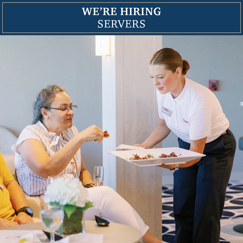 American_Cruise's tweet image. We're #hiring #servers for the 2026 season at American Cruise Lines — and we're looking for individuals with pride, commitment, optimism, and patriotism to join our exceptional crew.⁠
⁠
Apply today: bit.ly/46SzpgN