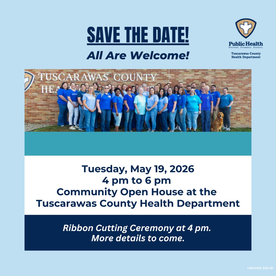 Tuscarawas County Health Department tweet media