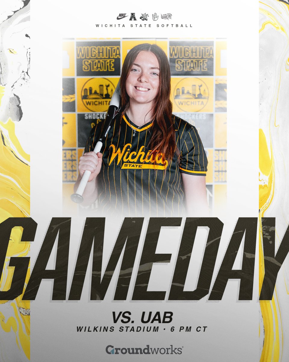 GoShockersSB's tweet photo. Friday night fever!

🆚 UAB
🕕 6 PM CT
🏟️ Wilkins Stadium
📍 Wichita, Kan.
📺 ESPN+
🎟️ https://t.co/O4fhOnkWhU https://t.co/7ssMBsN04O