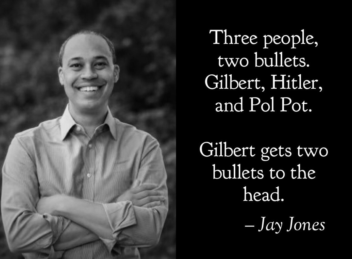 <a href="/AGJayJones/">Attorney General Jay Jones</a> "....deepest thoughts, prayers, and support...," 

😒Two-Bullet Jones: what kind of thoughts?