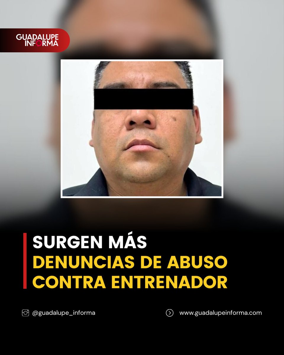 GPE_Informa's tweet image. Fiscalía de NL confirma que el entrenador Cecilio “N”, acusado de abuso en Guadalupe, ya enfrenta proceso legal. Se investigan al menos dos denuncias adicionales en su contra. Autoridades exhortan a posibles víctimas a denunciar para fortalecer el caso. ⚖️
 #Guadalupe #NuevoLeon