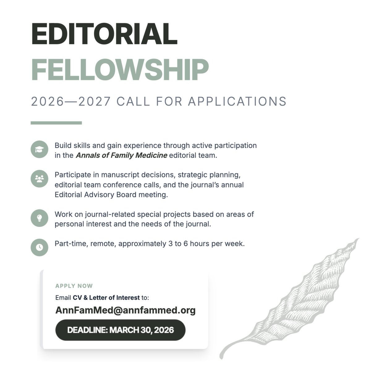 Annals of Family Medicine tweet media