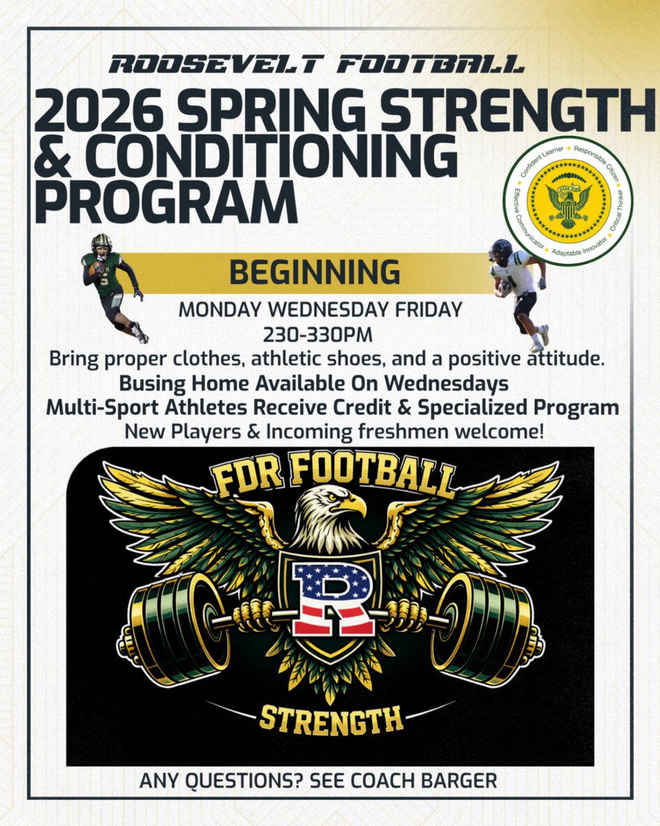 FDRPresidentsFootball tweet media