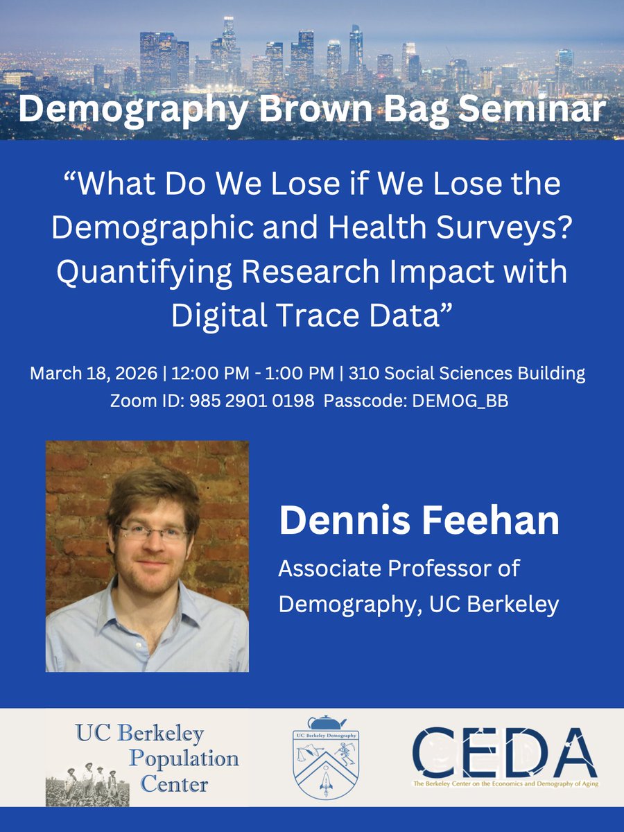 Berkeley Population Sciences tweet media
