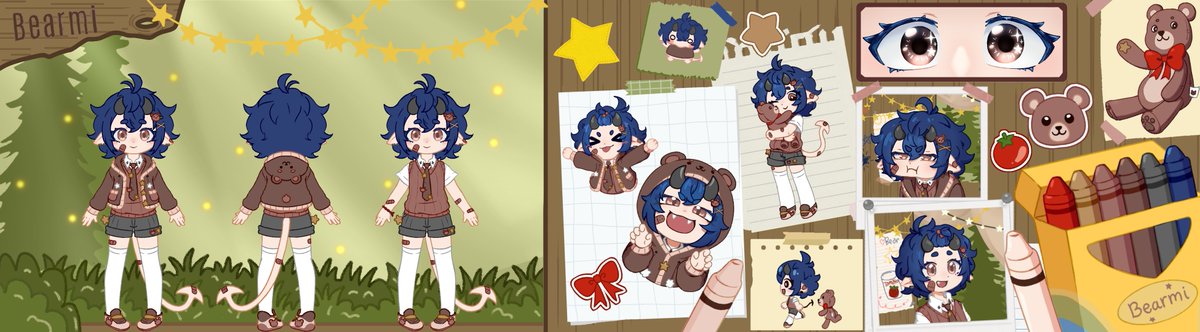 🧸Bearmi | Tiefling Vtuber !!✨ tweet media