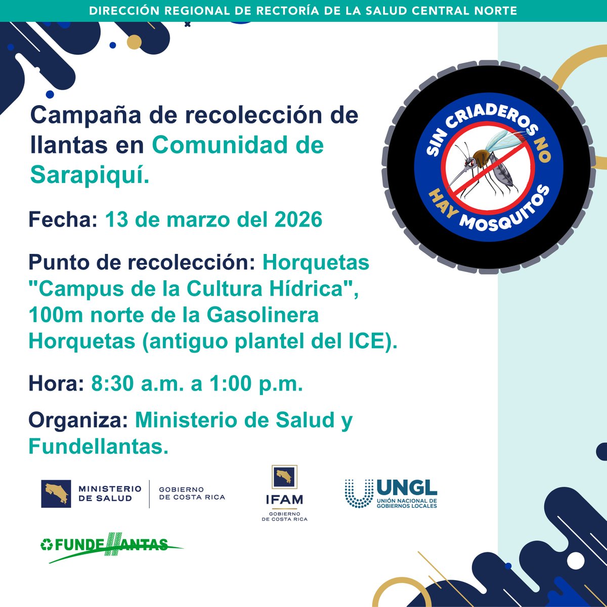 Ministerio de Salud de Costa Rica tweet media