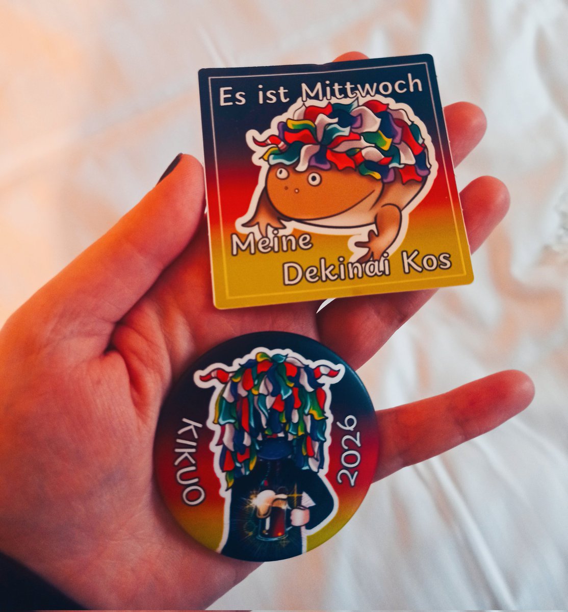 KATAloid36's tweet photo. @kikuo_sound 2026 Berlin concert finished and I had A LOT of fun :D Thank you everyone for letting me get rid of my freebies. Let us always remember what kind of day it was ❤

A Mittwoch. https://t.co/Gccu6n92Fe