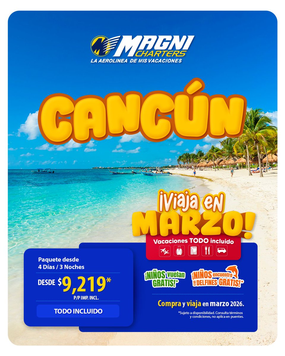 Magnicharters tweet media