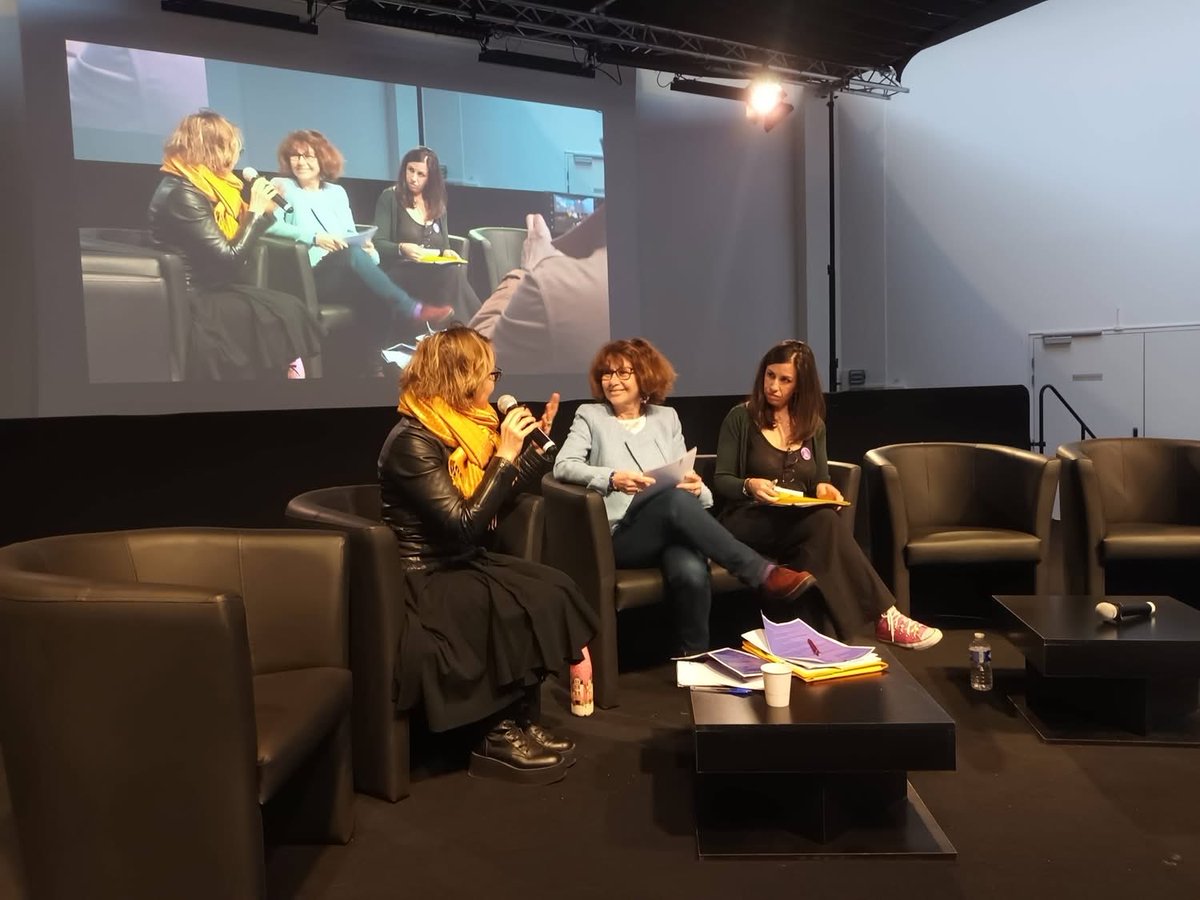 LaurenceCohen94's tweet image. Très fière de présenter une nvelle fois le rapport #senat : « santé des femmes au travail : des maux invisibles » dont j’étais l’une des autrices à l’invitation de l’Union régionale CGT ÎDF.Échanges d’expériences riches pour gagner l’égalité et améliorer la santé au travail.
#CGT