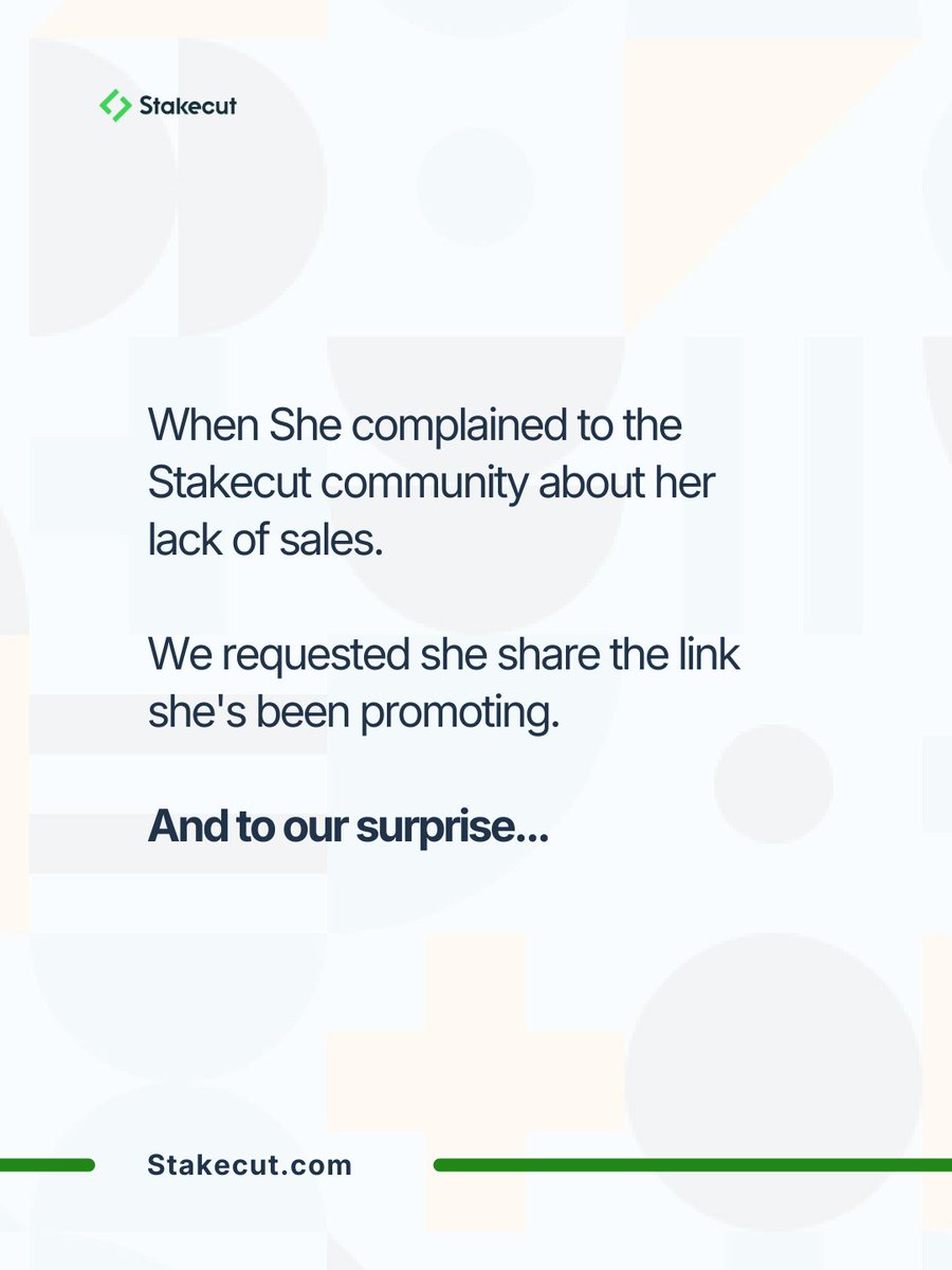 Stakecut tweet media