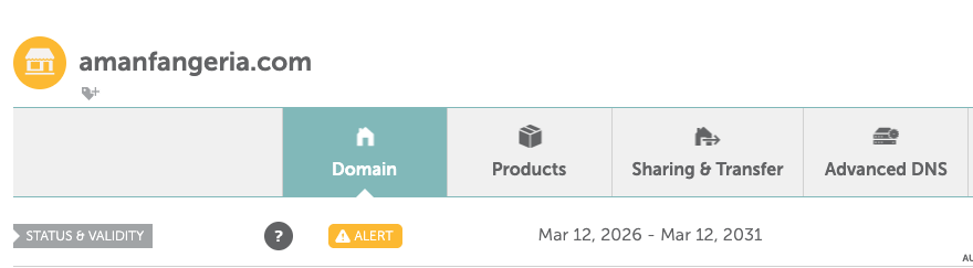 aman_fangeria's tweet photo. Just bought a domain with my full name for the next 5 years. 

I'm feeling so happy right now!

#developer #coding https://t.co/9Yxfv1W01f