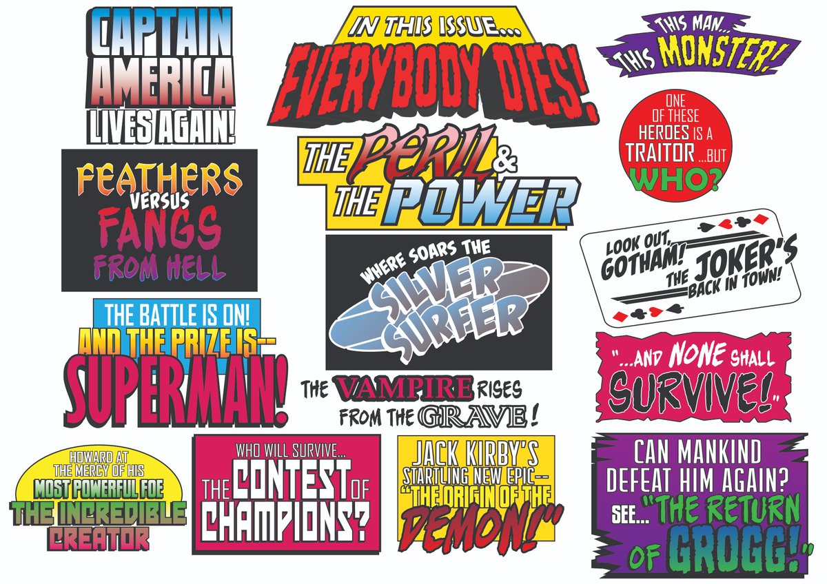 Cover Blurbs I did for an assignment in our lettering class at the Kubert School!
#art #commisionsopen