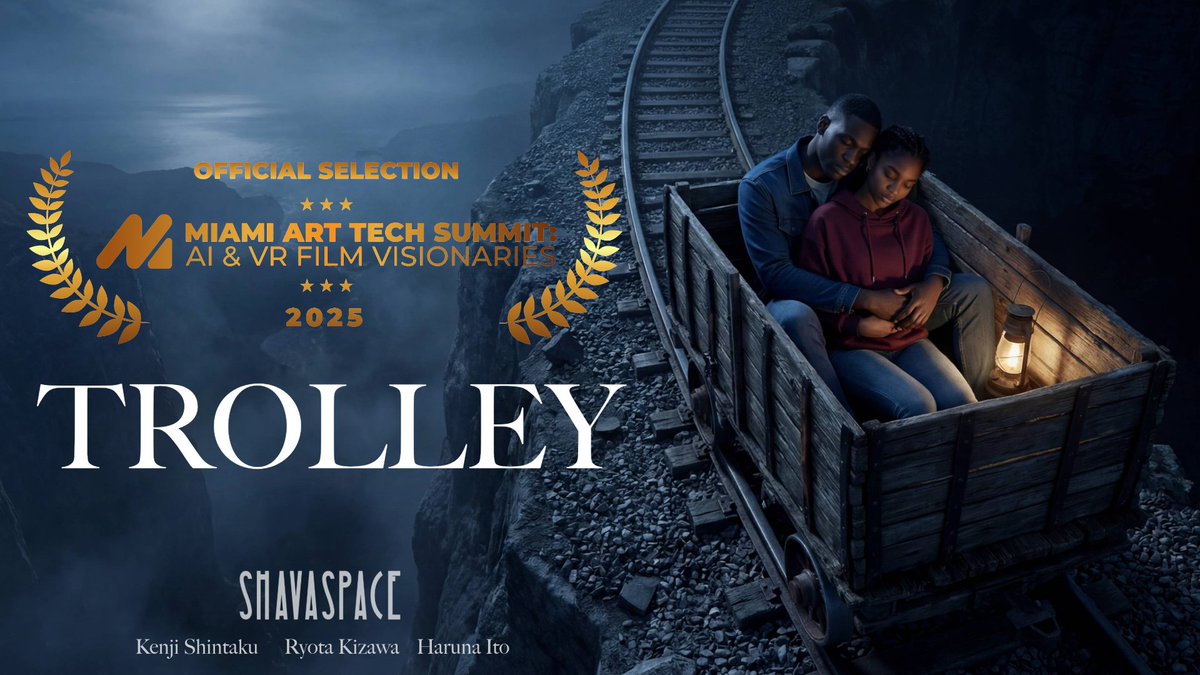 shava_space's tweet photo. 公開しました 🎬🤍

『TROLLEY』本編、本日よりPatreonで観られます！
サウンドトラックも聴き放題になりました。

無料登録でも制作レポートや記事を今後どんどんアップしていきます。
まずは気軽にのぞいてみてください。

届けたくて作りました。
見守って応援してくださるとうれしいです 🐈

https://t.co/93JZ7ZDYFJ

#TROLLEY #SHAVASPACE #AI映画 #Patreon #ホワイトデー