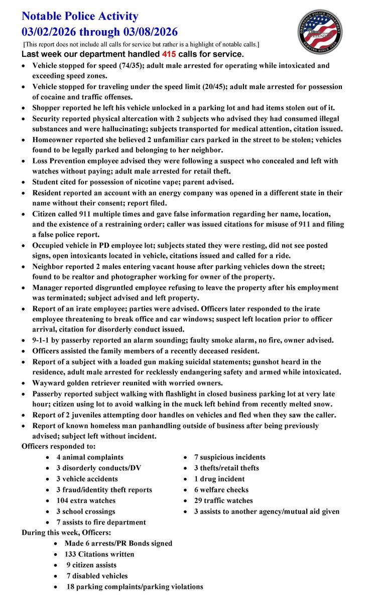 Village of Greendale Police Department tweet media