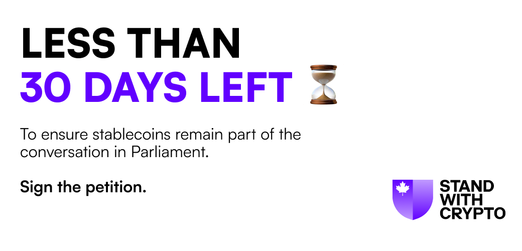 homeMetaX's tweet photo. 🇨🇦 Join me in signing the #StandWithCryptoCA petition for better stablecoin regulation

https://t.co/GJCc25YclX https://t.co/wgiI4TgpG8