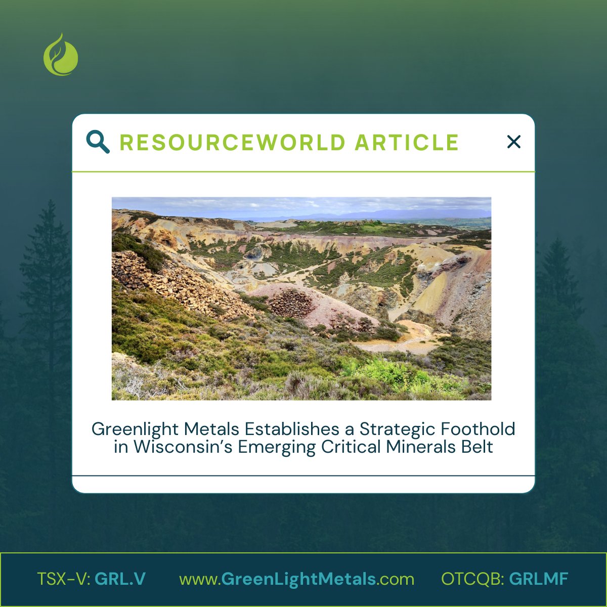 GreenLight Metals Inc. tweet media