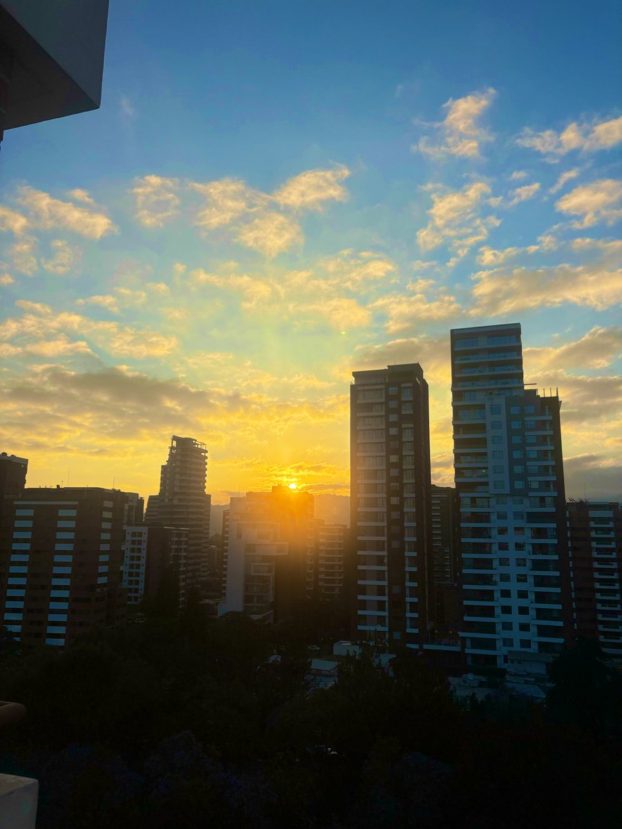 En Latinoamérica se vive así. ☀️