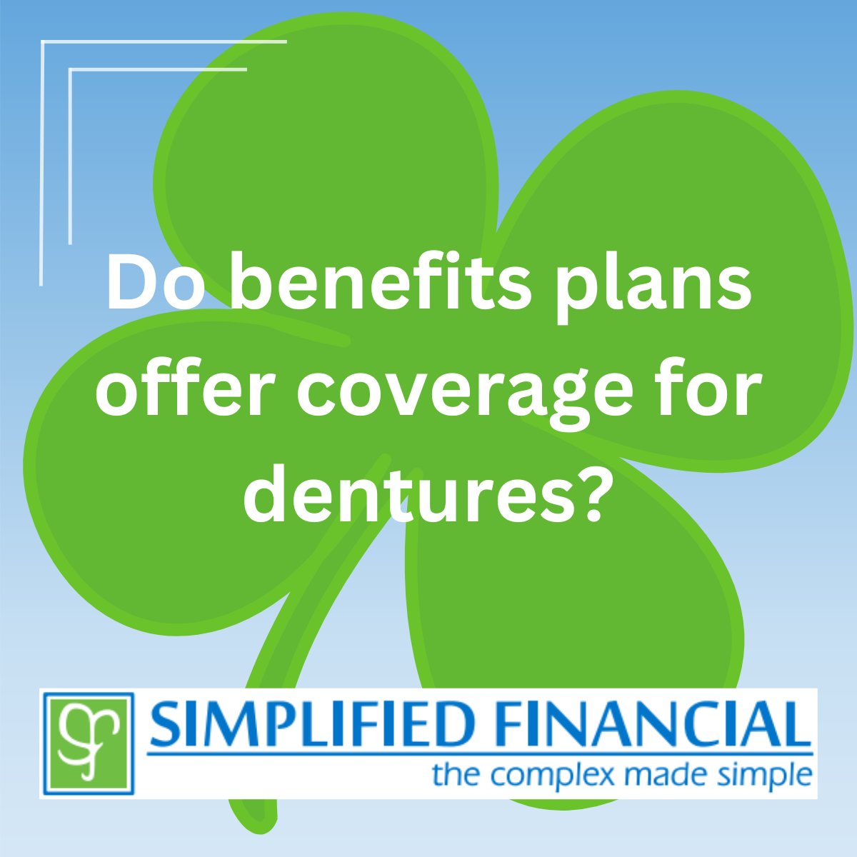 SimplifiedFin's tweet photo. Ever wondered if a benefits plan offers coverage for dentures? Some plans offer coverage for denture services like cleaning, relining, or rebasing. Give us a call to learn more about denture coverage!

We are here to help!
https://t.co/iJnYxyYLa9 https://t.co/xBFd9uN8So