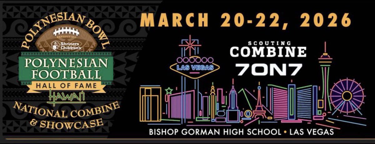 KxplzRub's tweet photo. Thank you @polynesiabowl for the invite to compete on the 20th 

#polynesianbowl  #combine #blessed https://t.co/B221F0lTkF