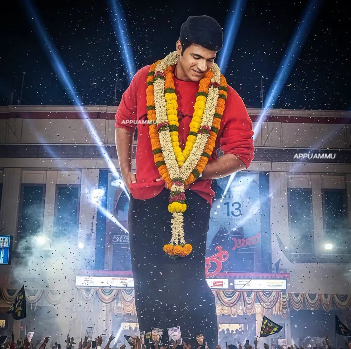 All Set for Tommorow 🤩❤️🧿💥

It's time for Celebration 🥳❤️‍🔥
#AkashReRelease #DrPuneethRajkumar #AppuLivesOn #AppuBoss