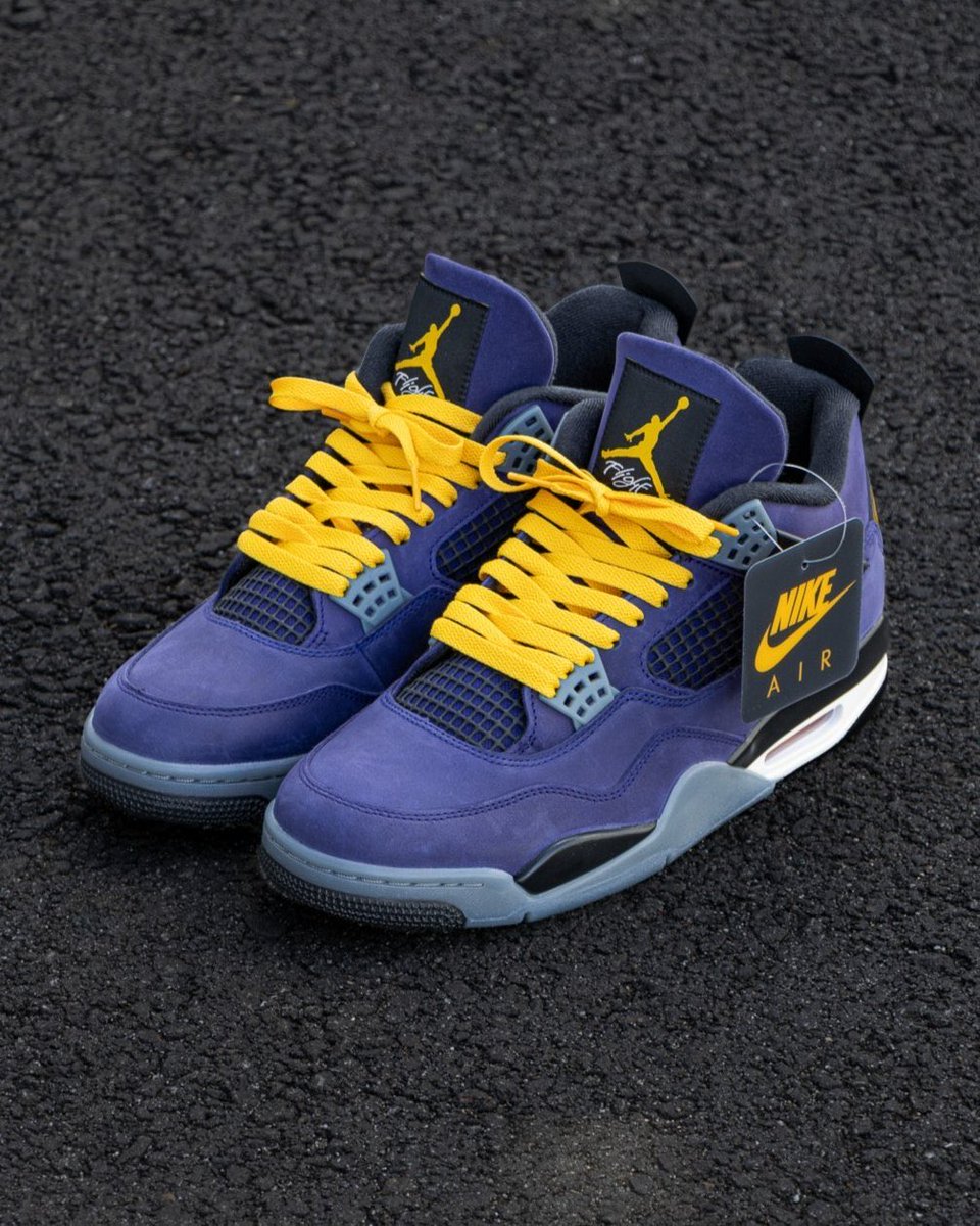 JustFreshKicks's tweet photo. Air Jordan 4 Retro "Lakers" 💛💜

https://t.co/HODa5eOI0F https://t.co/6f9bVFEsY6