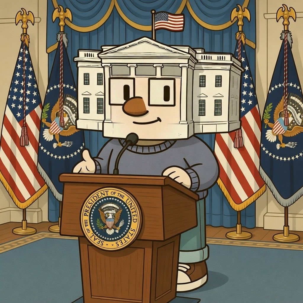 WhiteHouseFun's tweet photo. @PumpfunEco Higher https://t.co/4WhqtSRtKz