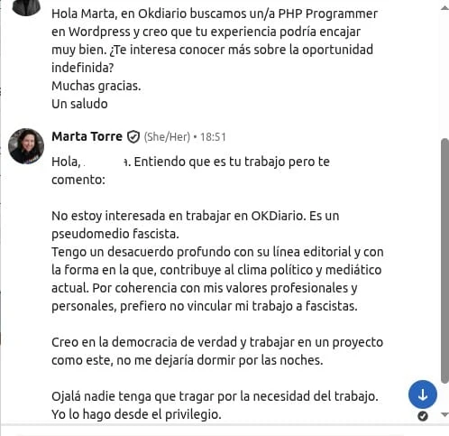 Un día más.   

Durmiendo pobre pero tranquila.