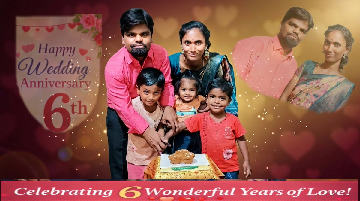 DLSwamy_Adv's tweet photo. Happy wedding anniversary to My Life https://t.co/UxTZKppJMM
