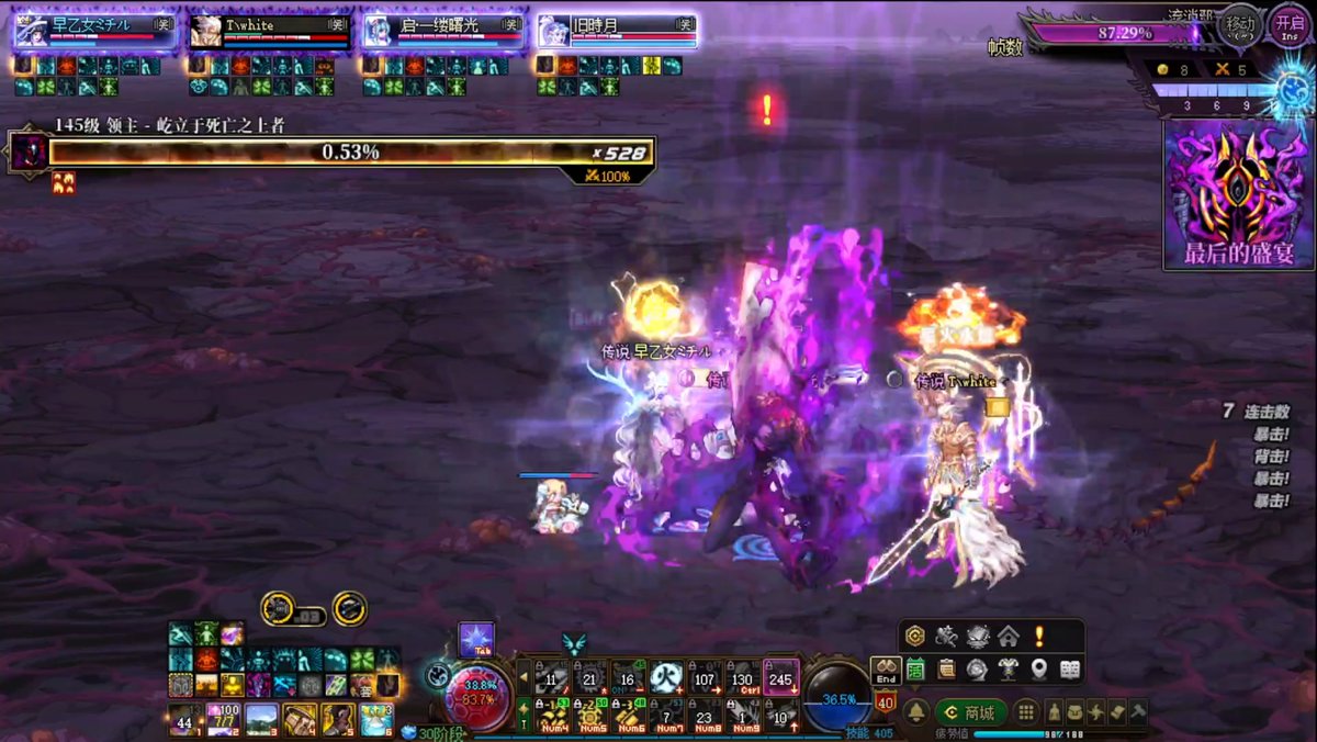 Today's progression for Nightmare Mode Delezie has ended. Due to the damage overflow on the CDNF server, players have directly developed a strategy that skips the Phase 4 mechanics.😅