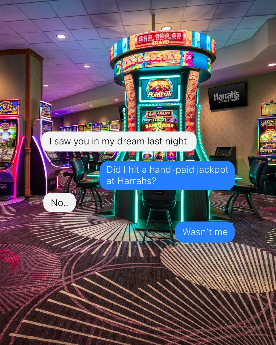 Harrah's Iowa tweet media