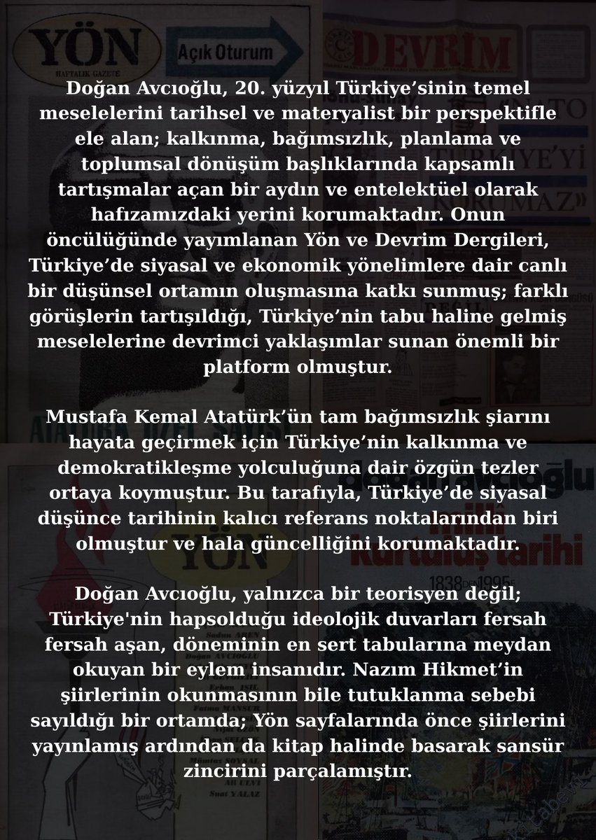 Yön-Devrim Hareketi tweet media