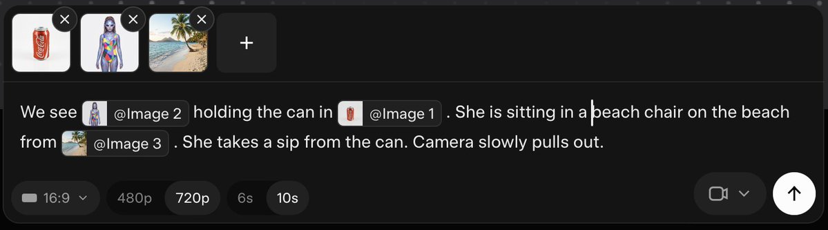 Reference tagging UI
