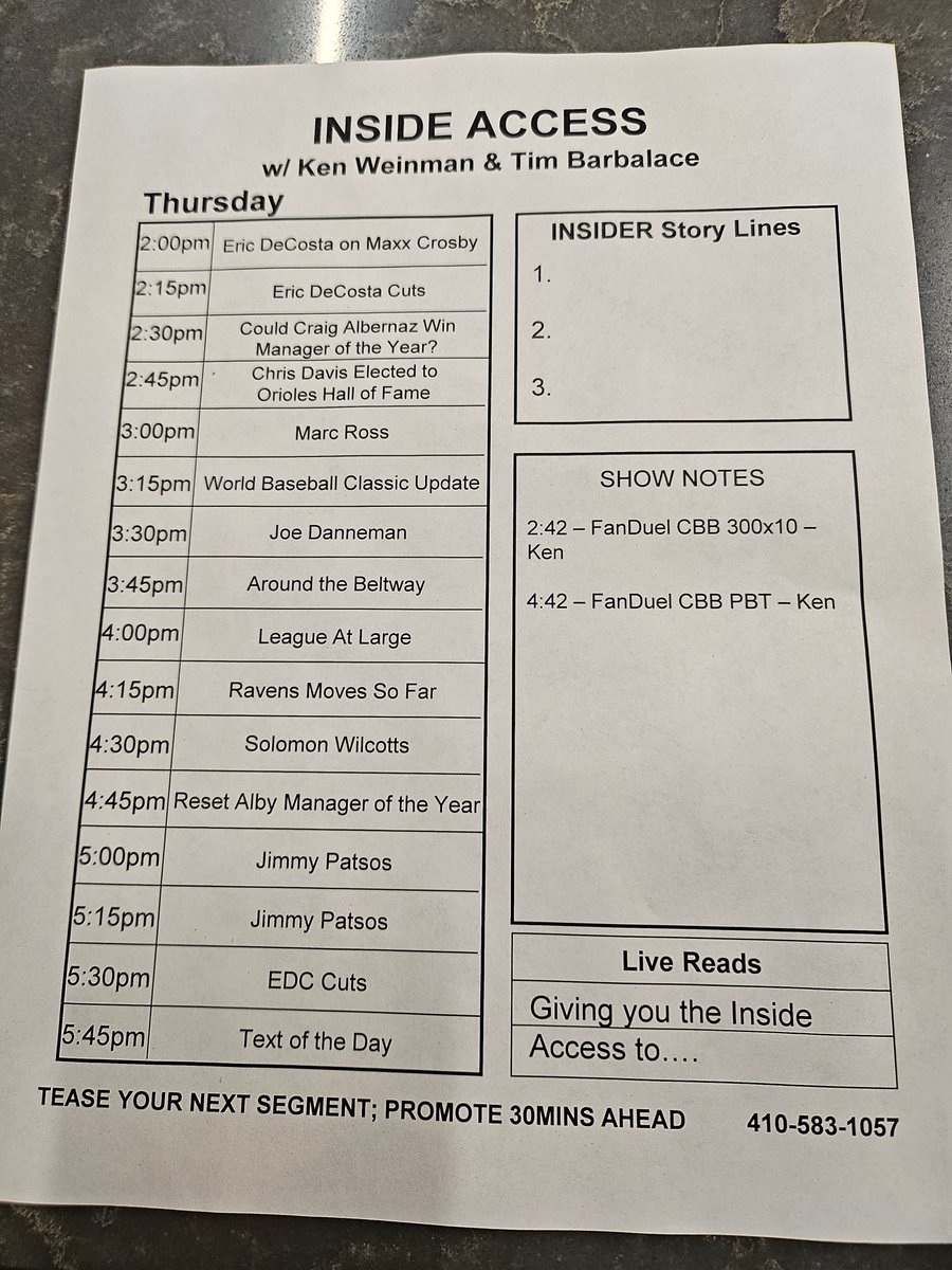 InsideAccess1057 tweet media